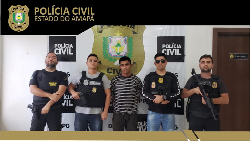 POLÍCIA CIVIL PRENDE HOMEM ACUSADO DE ESTUPRAR UMA MENINA DE 14 ANOS EM PORTO GRANDE